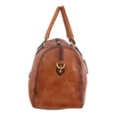 Pierre Cardin Cognac Leather Travel Bag - 56cm