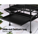 i.Pet Bird Cage Aviary 173CM Large Travel Stand Budgie Parrot Toys