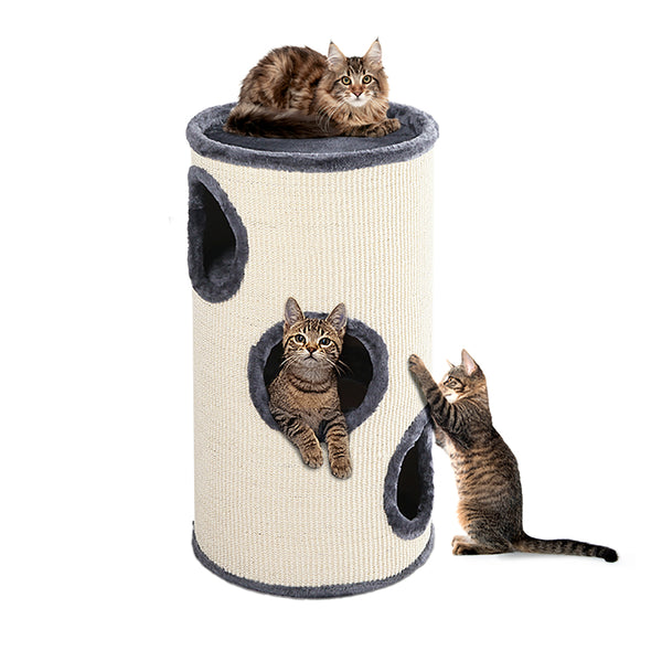 i.Pet Cat Tree 70cm Trees Scratching Post Tower Condo House Furniture Wood