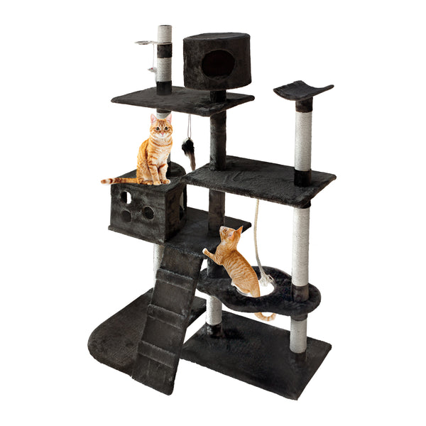 i.Pet Cat Tree 170cm Trees Scratching Post Tower Condo House Furniture Wood