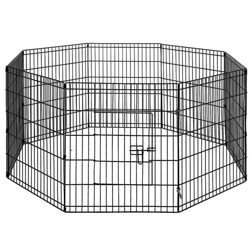 i.Pet 2X30" 8 Panel Pet Dog Playpen Puppy Exercise Cage Enclosure Fence