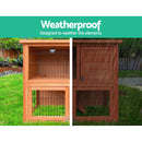 i.Pet 93cm Tal Pet Coop (Wooden)