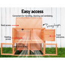 i.Pet 93cm Tal Pet Coop (Wooden)