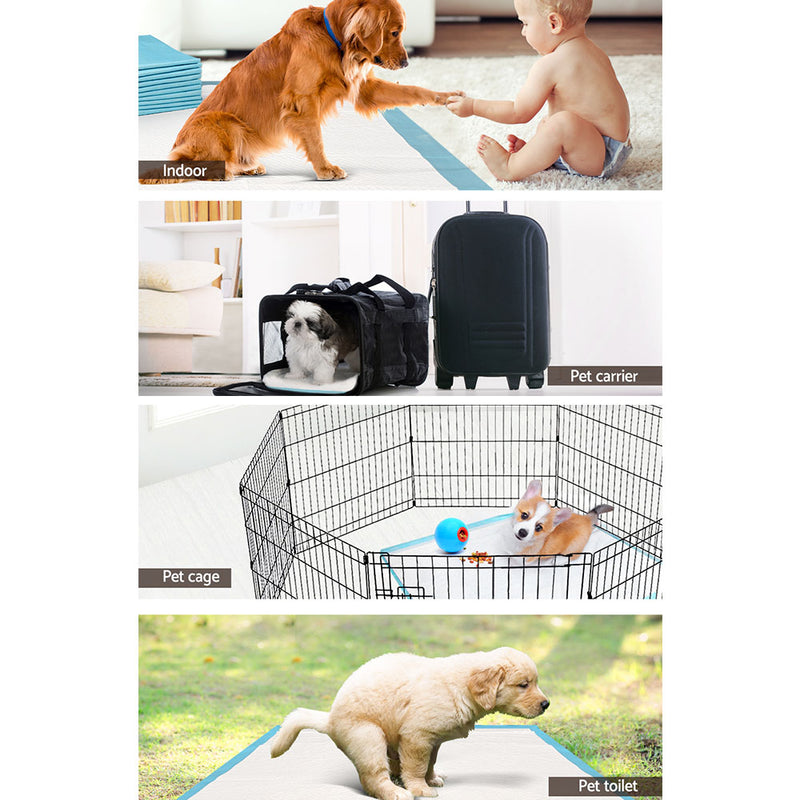 200pcs Puppy Dog/Cat 60 x 60cm Super Absorbent Indoor Disposable