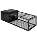 i.Pet Rabbit Cage Hutch Cages Indoor & Outdoor Hamster Enclosure Pet Metal Carrier 122CM Length