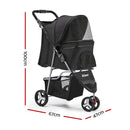 i.Pet 3 Pet Stroller - Black