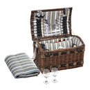 Alfresco 4 Person Wicker Outdoor Insulated Gift Blanket