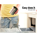 Pull Out Bin - Grey (2x15L)