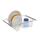 Polder Expandable In-Sink Dish Rack - 35x30x12.7cm - Stainless Steel