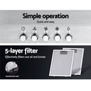 Range Hood 90cm 900mm Kitchen Canopy Stainless Steel Rangehood Wall Mount