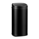 Motion Sensor Rubbish Bin - Black (58L)