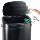 Motion Sensor Rubbish Bin - Black (58L)