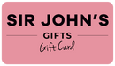 Sir John's Gift Card