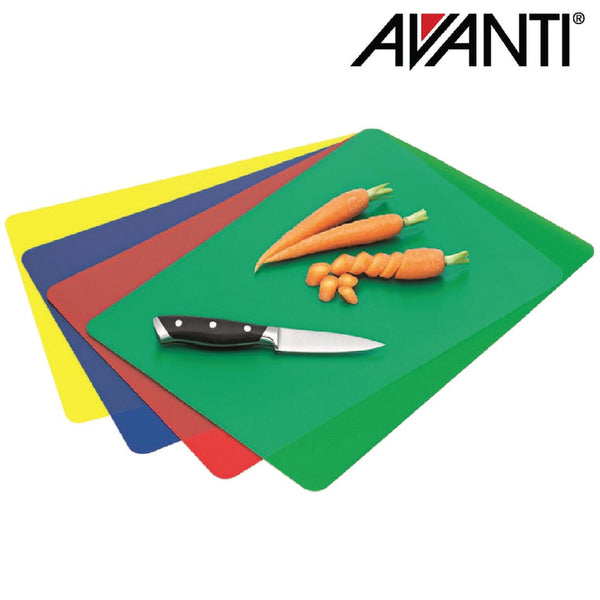 Avanti Set of 4 Flexible Cutting Mats - 28x38.5cm