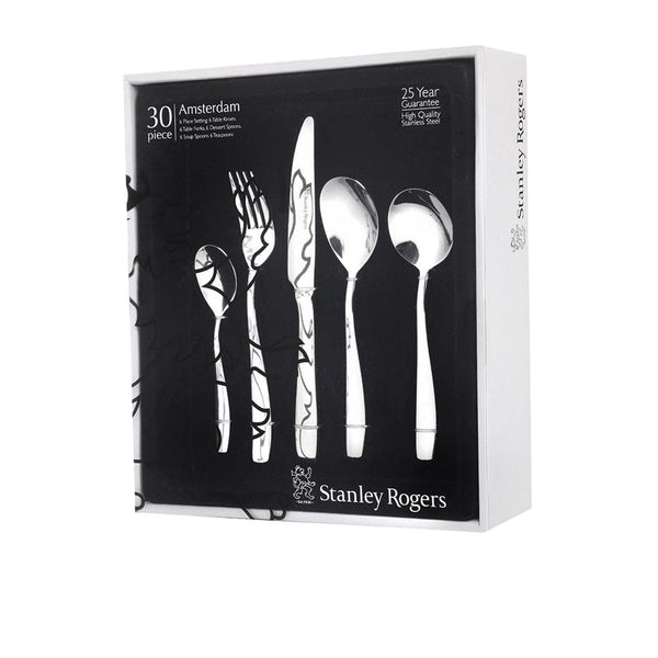 Stanley Rogers Amsterdam Cutlery Set - 30pc