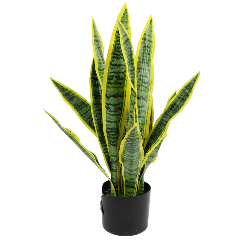 Artificial Potted Plant - 45cm - Mother-In-Law Tongue