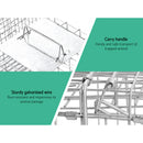 Animal Trap Cage 66 x 23 x 25cm  - Silver