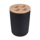 Eco Basics Toothbrush Caddy - Black