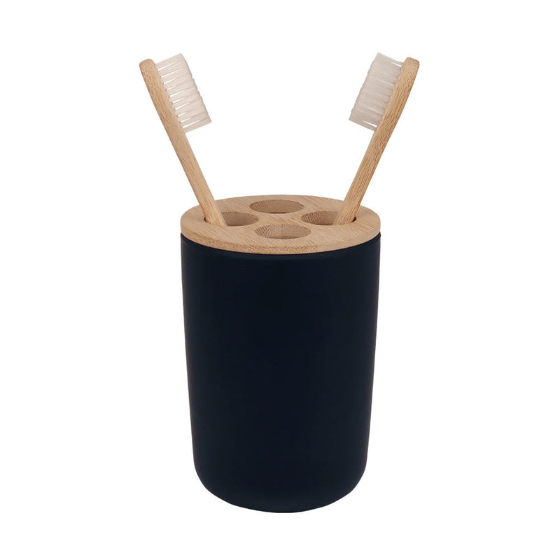 Eco Basics Toothbrush Caddy - Black