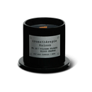 Le Desire Aromatherapie Maison Candle With Glass Dome Lid & Timber Wick - Volcano Flower Blood Orange - 283gr