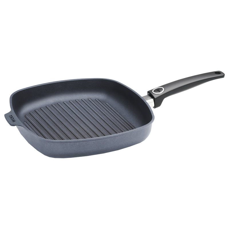 Woll Diamond Lite Fixed Handle Conventional Square Grill Pan - 28cm
