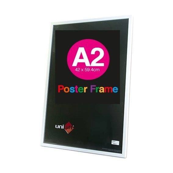 A2 Size White Poster Frame - 42x59.4cm-N.O.