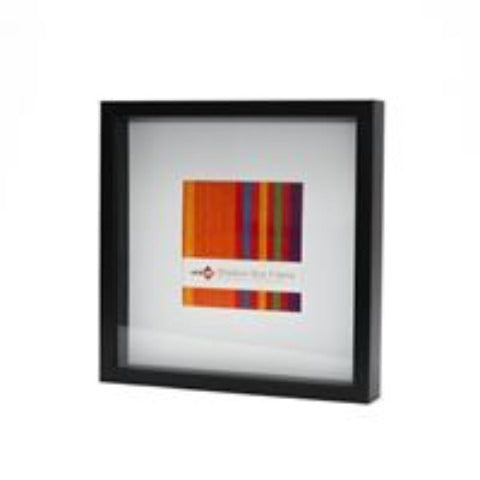 Shadow Box Square Frame - Black - 30x30cm/15x15cm