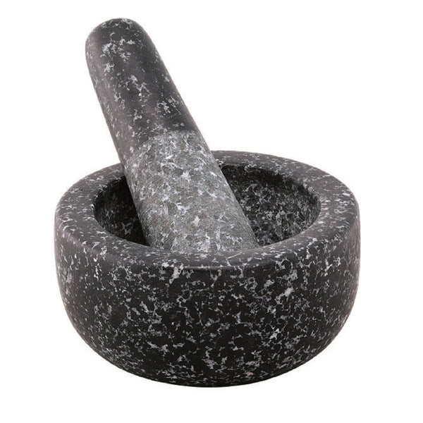 Avanti Black Speckled Mini Mortar & Pestle - 9.5cm