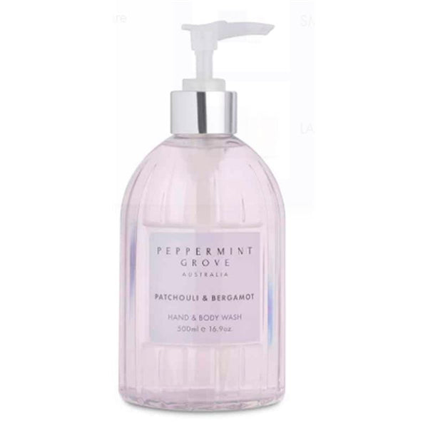 Peppermint Grove Australia - Patchouli & Bergamot Hand & Body Wash - 500ml
