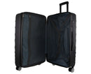 Pierre Cardin Hard Shell 4 Wheel Suitcase - Large - Black - Expandable - Lightweight