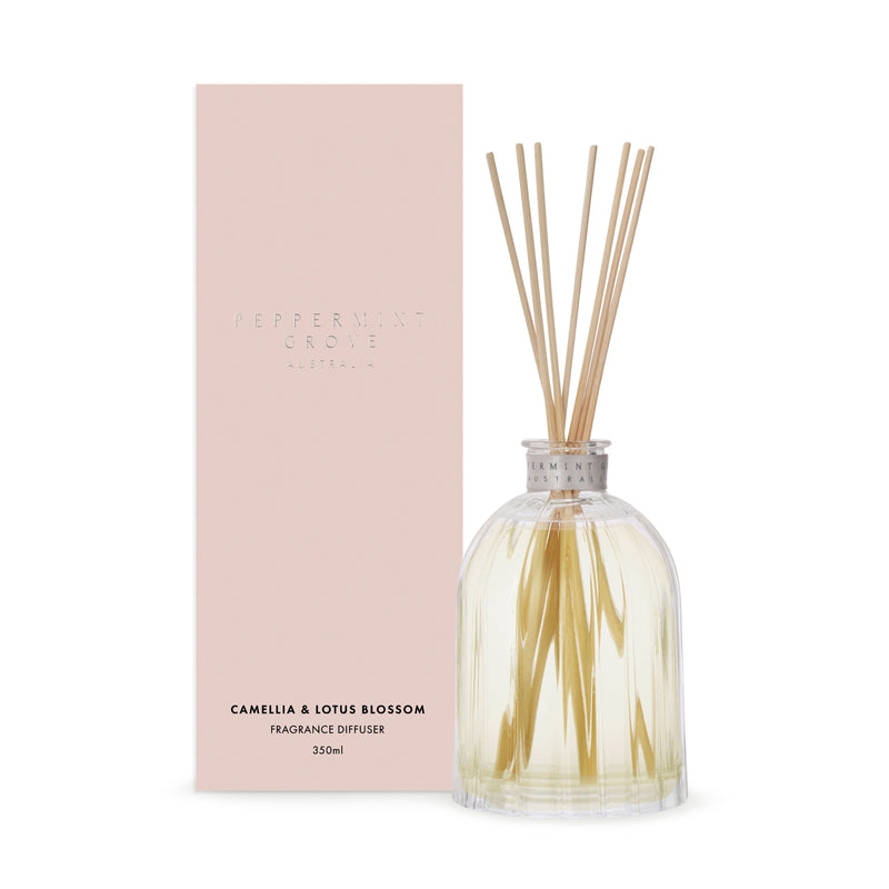 Peppermint Grove Australia - Camellia & Lotus Blossom Room Diffuser - 350ml