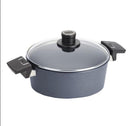Woll Diamond Lite Fixed Handle Induction Casserole With Lid - 24cm/4L