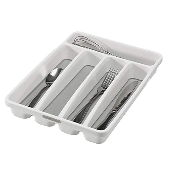 Madesmart® 5 Compartment Cutlery Tray - White