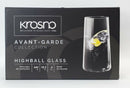 Krosno Avant-Garde Highball Glasses 550ml 6pc (Made in Poland)