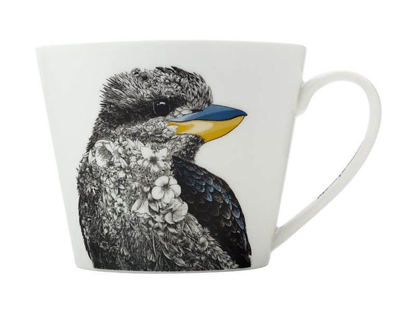 Maxwell & Williams Marini Ferlazzo Birds Mug 450ML Sqt Kookaburra