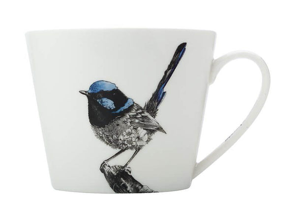 Maxwell & Williams Marini Ferlazzo Birds Mug 450ML Sqt Fairy-Wren