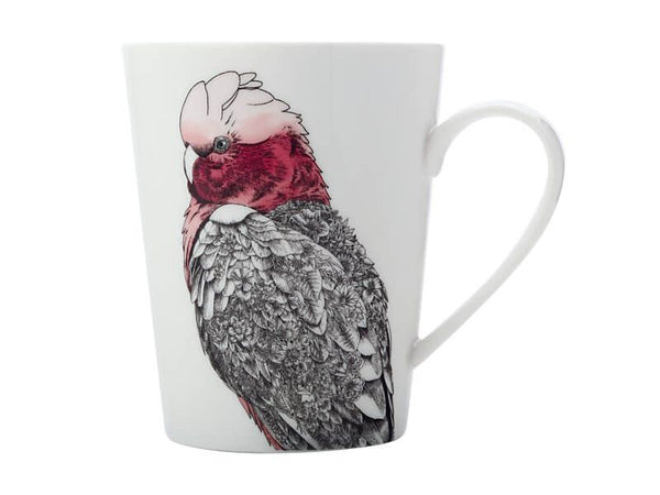 Maxwell & Williams Marini Ferlazzo Birds Mug 450ML Tall Galah