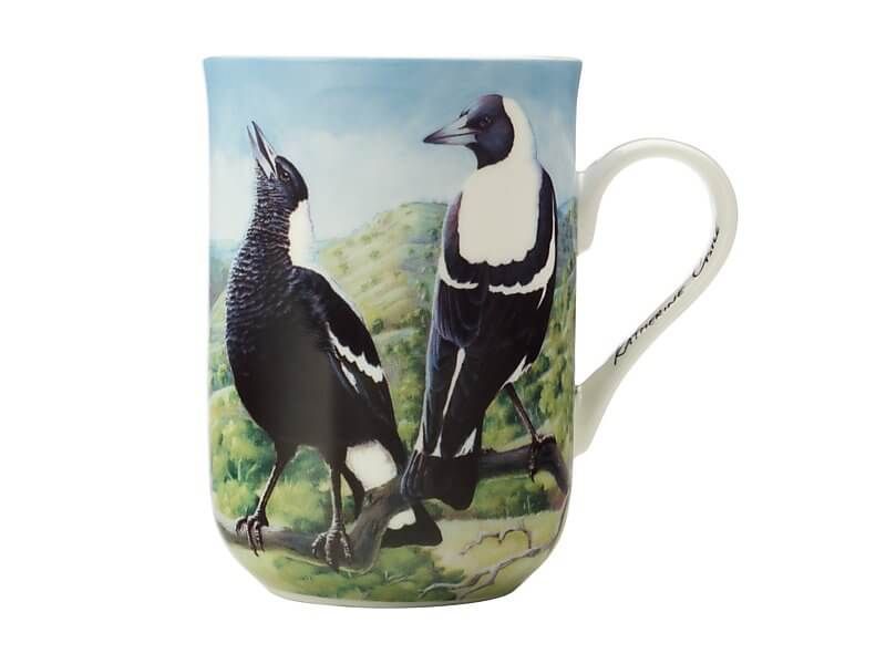 Maxwell & Williams Birds of Australia 10YR Anniversary Mug 300ml Magpie