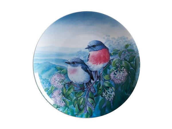 Maxwell & Williams Birds of Australia 10YR Anniversary Plate 20cm Rose Robin
