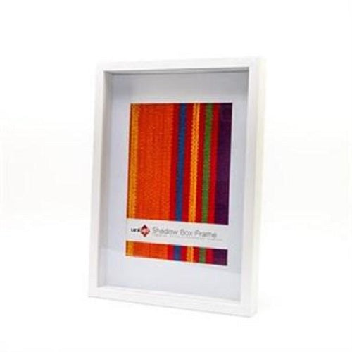 Shadow Box White Frame A4 Opening - 29.7x42cm