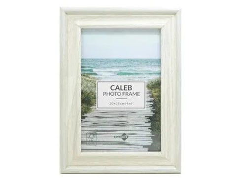 Caleb Frame Grey/Cream 10x15cm/4x6"