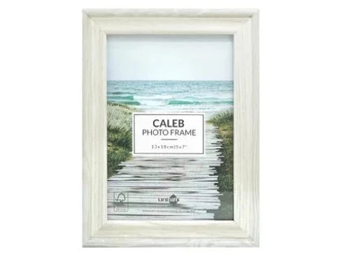 Caleb Frame Grey/Cream 13x18cm/5x7"