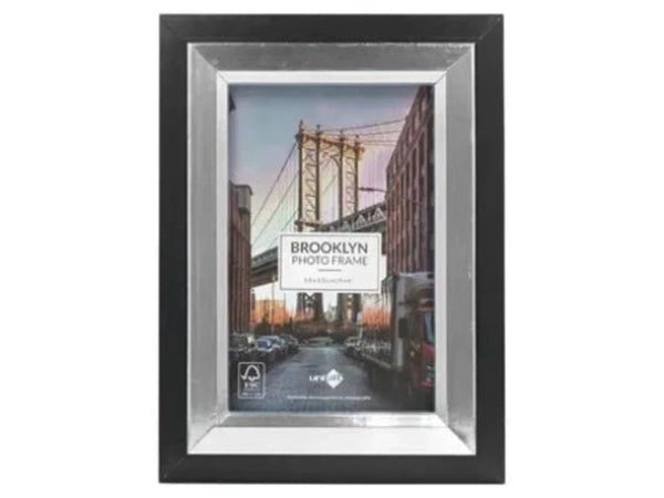 Brooklyn Frame Silver 10x15cm/4x6"