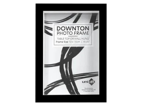 Downtown Matt Frame Black 10x15cm/4x6"