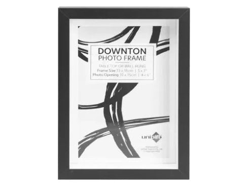 Downtown Matt Frame Black 13x18cm/5x7 to 4x6"