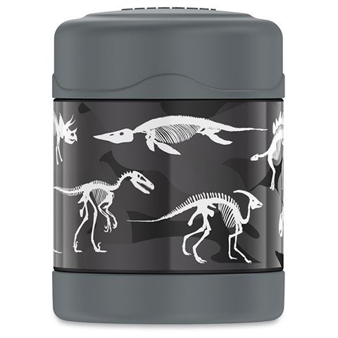 Thermos 290ML Funtainer Stainless Steel Vacuum Insulated Food Jar - Dinosaur