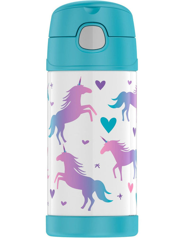 Thermos 355ml Funtainer Drink Bottle - Unicorn