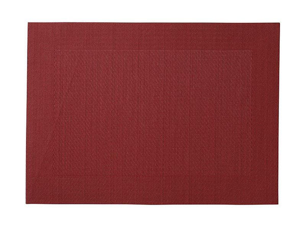 Maxwell & Williams Table Accents Placemat Wide Border - Red 45x30cm