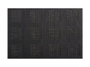Maxwell & Williams Table Accents Square Placemat 45x30cm Black Squares