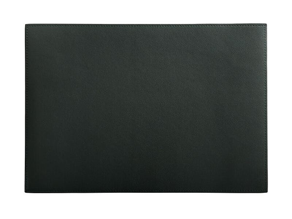 Maxwell & Williams Table Accents Leather Look Cowhide Placemat 43x30cm Charcoal